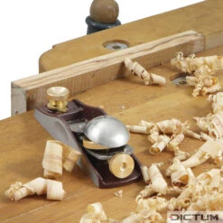 Rabot De Paume DICTUM, à Angle Faible 12°, Fer SK4 -Outils Soldes 703334 01 A WE 8 DICTUM Einhandhobel 12 WZ jpg c2