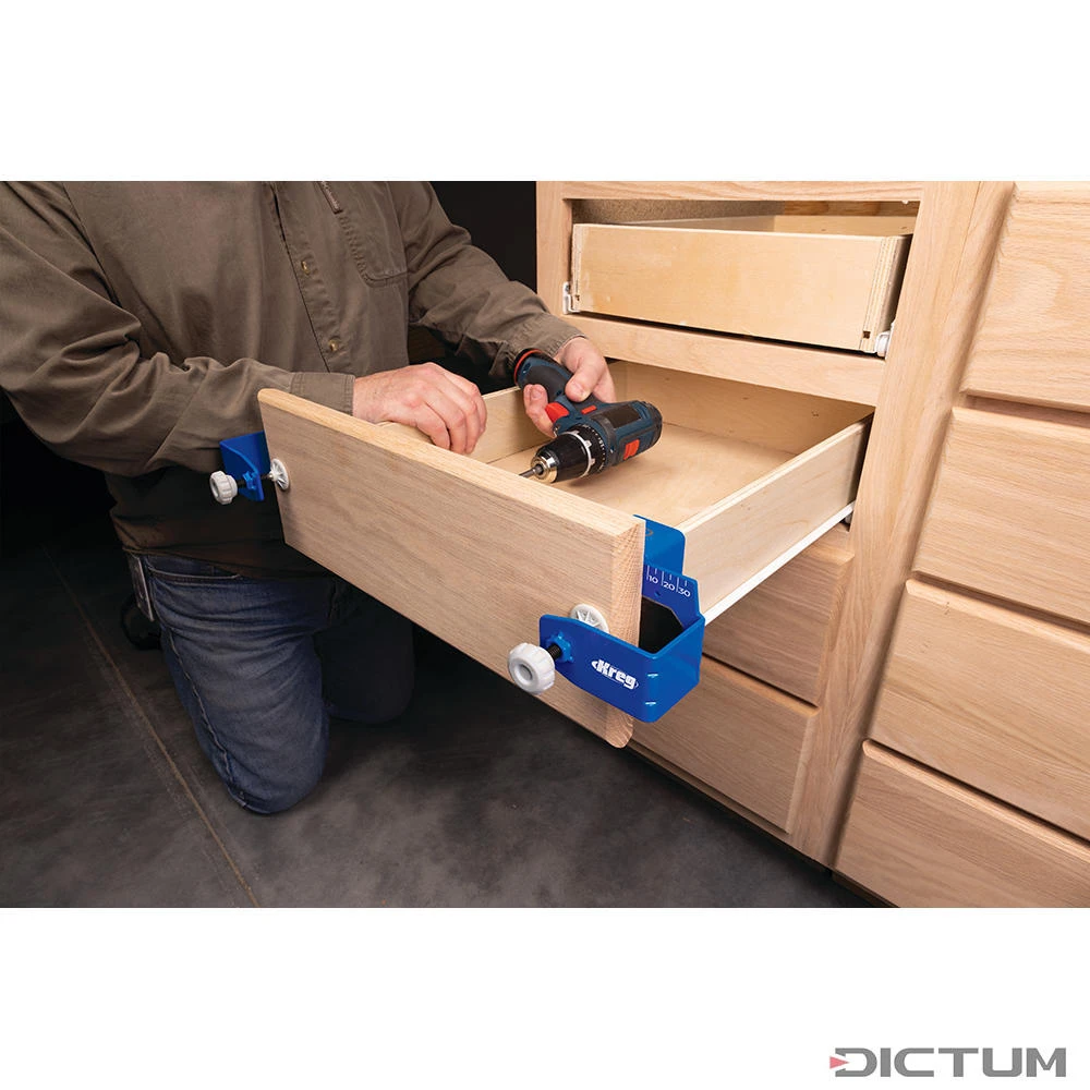 Kreg Montagehilfe Für Schubladenblenden Inkl. Distanzplättchen - Image 6