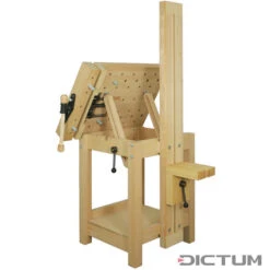Banc De Sculpture DICTUM Avec Potence -Outils Soldes 706145 04 P WE 8 DICTUM Bildhauerbank WZ jpg