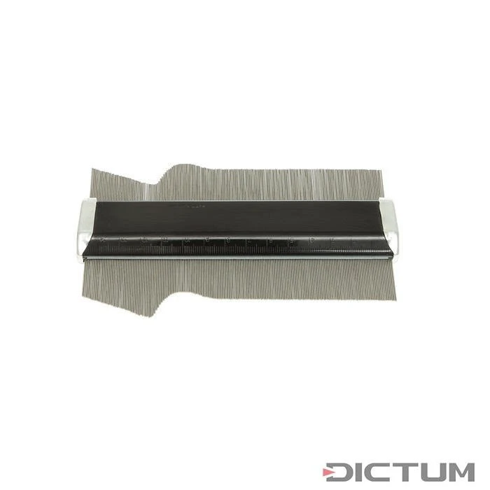 Jauge De Contour Avec Aiguilles En Acier Shinwa, Profondeur 48 Mm