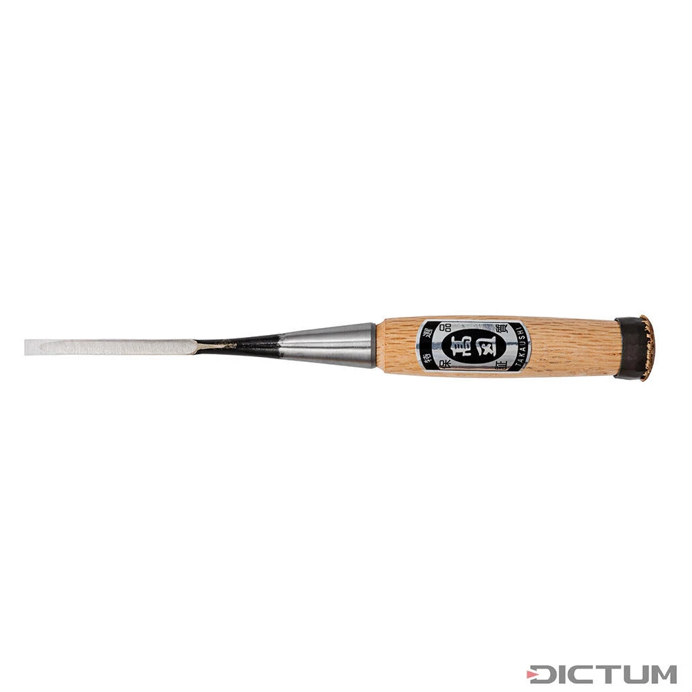 Ciseau à Bois Pour Ass. à Queue D'aronde Shibano Umeki Nomi, Larg. De Lame 6 Mm - Image 2