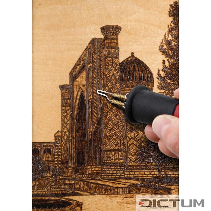 Set Complet D'appareil De Pyrogravure Burnmaster Eagle, Incl. 15 Pointes - Image 3