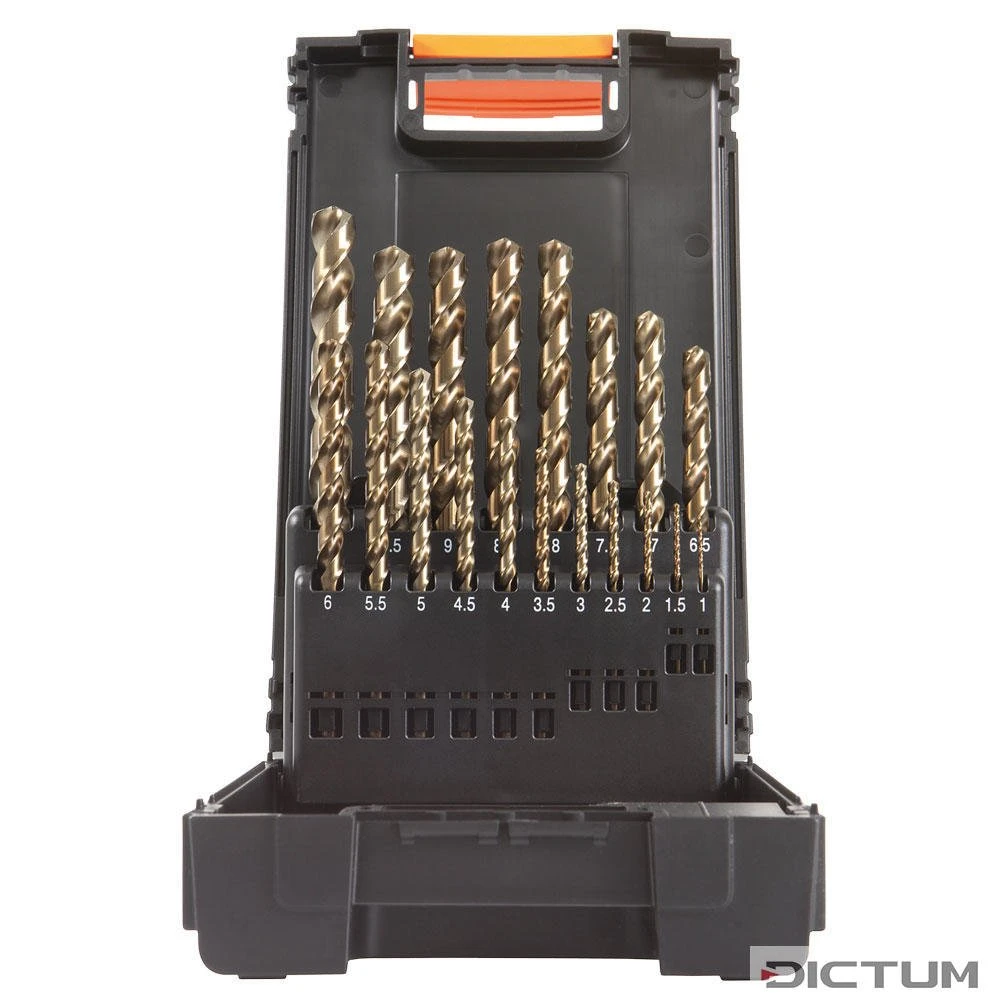 Jeu De Forets Hélicoïdaux » Expert «, Métal 1 Jeu De Forets Hélicoïdaux » Expert «, Métal