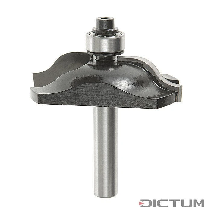 Fraise Plate-bande HW, Roulement à Billes, Queue Ø 8 Mm, Corniche, Ø 50,8 Mm 1 Fraise Plate-bande HW, Roulement à Billes, Queue Ø 8 Mm, Corniche, Ø 50,8 Mm