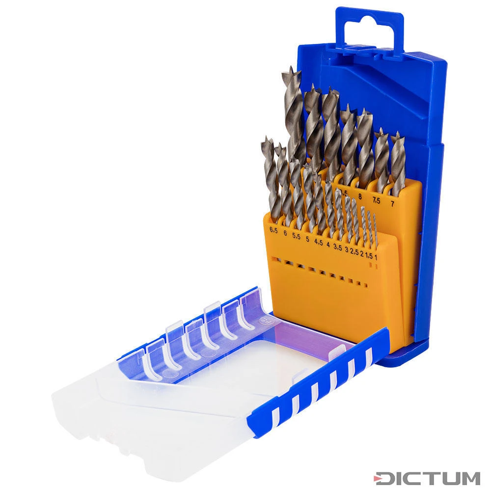 Jeu De Forets à Bois Hélicoïdaux Eco Fisch, 19 Pièces - Image 2