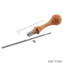 Manche P. Lime Matthias Fenner Avec Syst. De Chang. Rapide De Lame, Orme/titane -Outils Soldes 718844 02 A WE 8 Matthias Fenner Feilenheft mit Schnellwechselaufnahme R ster Titan WZ jpg