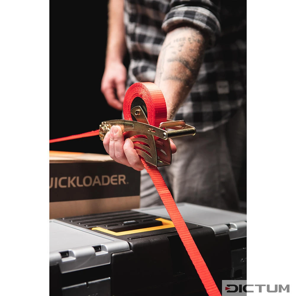 Sangle D'arrimage QUICKLOADER Avec Mécanisme D'enroulement, 800 Kg, 4,2 M/1 P. - Image 3