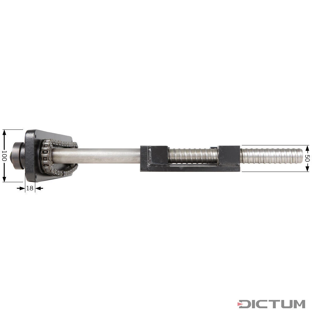 Presse D’établi à Double Broche Compact, Fonte Lourde 2 Presse D’établi à Double Broche Compact, Fonte Lourde - Image 2