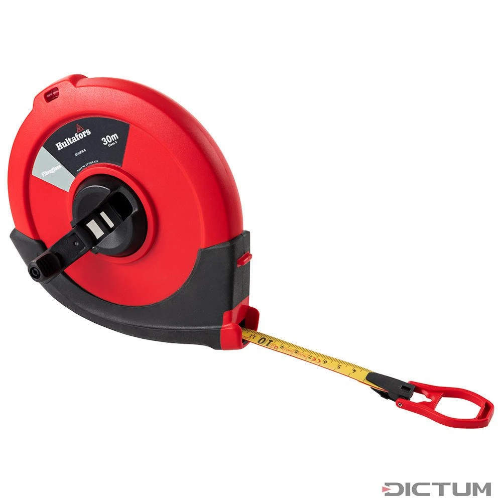 Mètre Ruban Hultafors, 30 M, Fibre De Verre 1 Mètre Ruban Hultafors, 30 M, Fibre De Verre